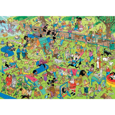 Jumbo jvh hondenparcours 1000pc