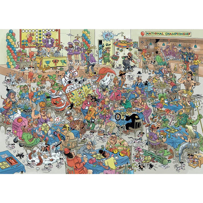 Jumbo jvh puzzel nk mens erger je niet 1000st