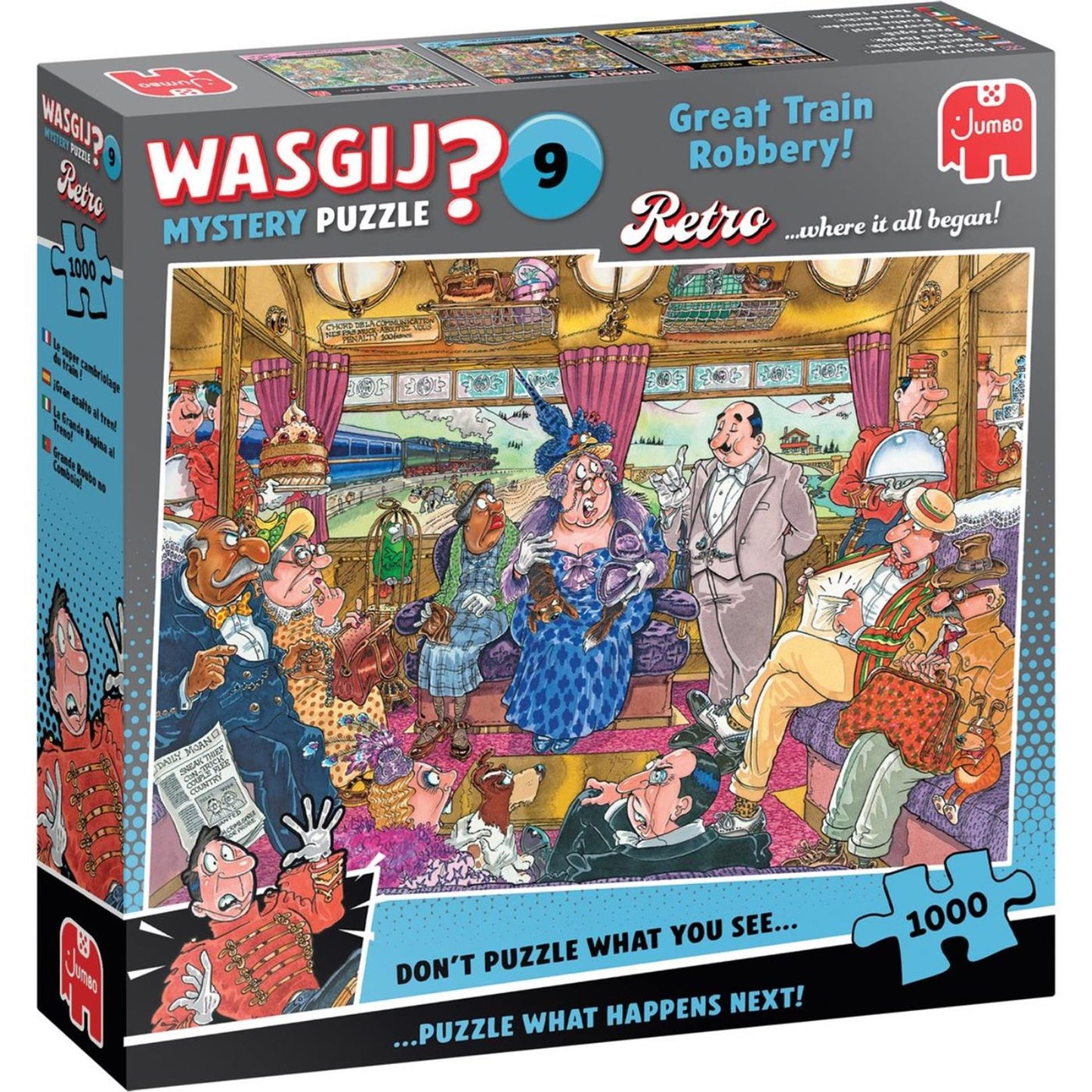 Jumbo wasgij retro mystery 9 1000pcs