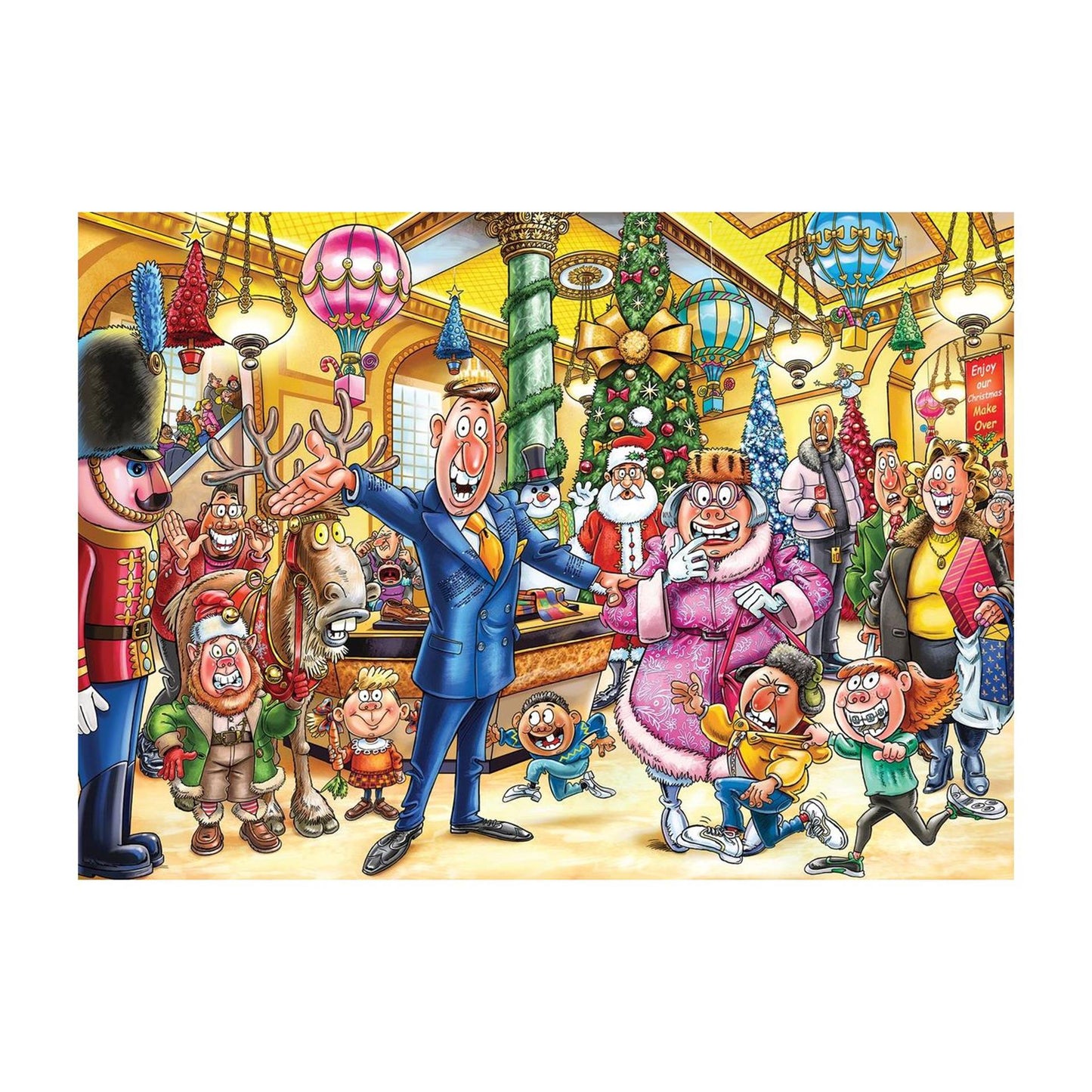 Jumbo wasgij christmas 21 make-over! 2x1000pc