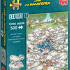 Jumbo puzzel jvh expert 7 lam gelegd 500pcs