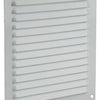 Renson 1015069 - schoepenrooster plat alu wit 200x200mm | 10 stuks