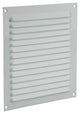Renson 1015069 - schoepenrooster plat alu wit 200x200mm | 10 stuks