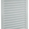 Renson 1015069 - schoepenrooster plat alu wit 200x200mm | 10 stuks