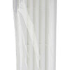 Renson 1006387 - deurrooster 761 pvc ral 9010 450x90mm | 2 stuks