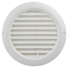Renson 1006376 - ronde regelbare rooster inb. 735 pvc ral 9010 ø 100-150 | 2 stuks