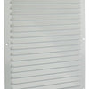 Renson 1006309 - schoepenrooster vlak alu ral 9010 250x250mm | 10 stuks