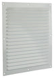 Renson 1006309 - schoepenrooster vlak alu ral 9010 250x250mm | 10 stuks