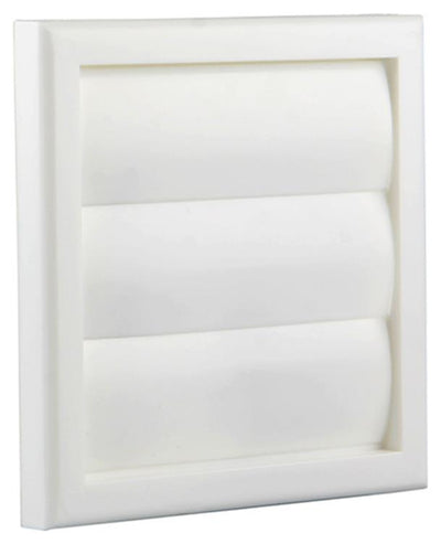 Renson 1006372 - dampkaprooster opbouw 733 pvc ral 9010 154x154mm | 2 stuks
