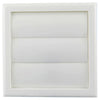 Renson 1006372 - dampkaprooster opbouw 733 pvc ral 9010 154x154mm | 2 stuks