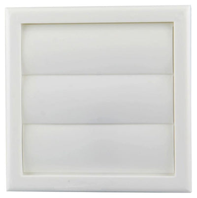 Renson 1006372 - dampkaprooster opbouw 733 pvc ral 9010 154x154mm | 2 stuks