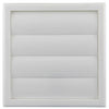 Renson 1006374 - dampkaprooster opbouw 733 pvc ral 9010 187x187mm | 2 stuks