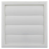 Renson 1006374 - dampkaprooster opbouw 733 pvc ral 9010 187x187mm | 2 stuks - afbeelding 2
