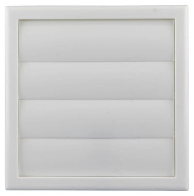 Renson 1006374 - dampkaprooster opbouw 733 pvc ral 9010 187x187mm | 2 stuks