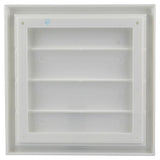 Renson 1006374 - dampkaprooster opbouw 733 pvc ral 9010 187x187mm | 2 stuks - afbeelding 3