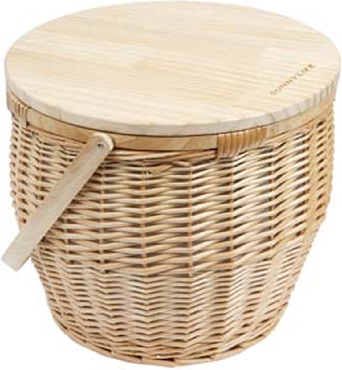 Sunnylife - picnic round picnic cooler basket