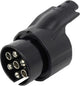 Carpoint adapter 7- naar 13-polig trailerdoos - zwart