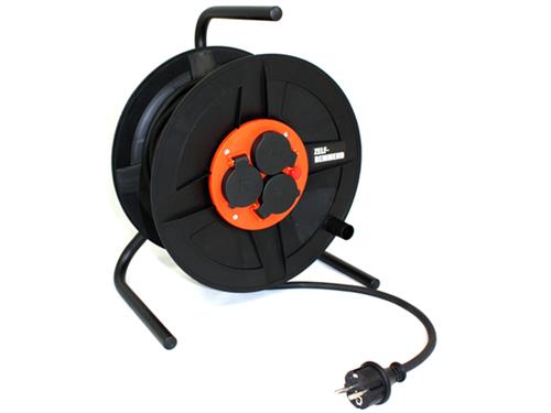 Qwattpro kabelhaspel 25mtr 3x2.5 bm-300 3-voudig