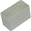 Renson 1006399 - pvc verbindingsstuk 7008 wit 110x55mm | 4 stuks