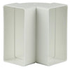 Renson 1006403 - pvc hoekverbinding vert.90° 7015 wit 110x55mm | 3 stuks