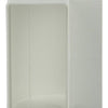 Renson 1006403 - pvc hoekverbinding vert.90° 7015 wit 110x55mm | 3 stuks