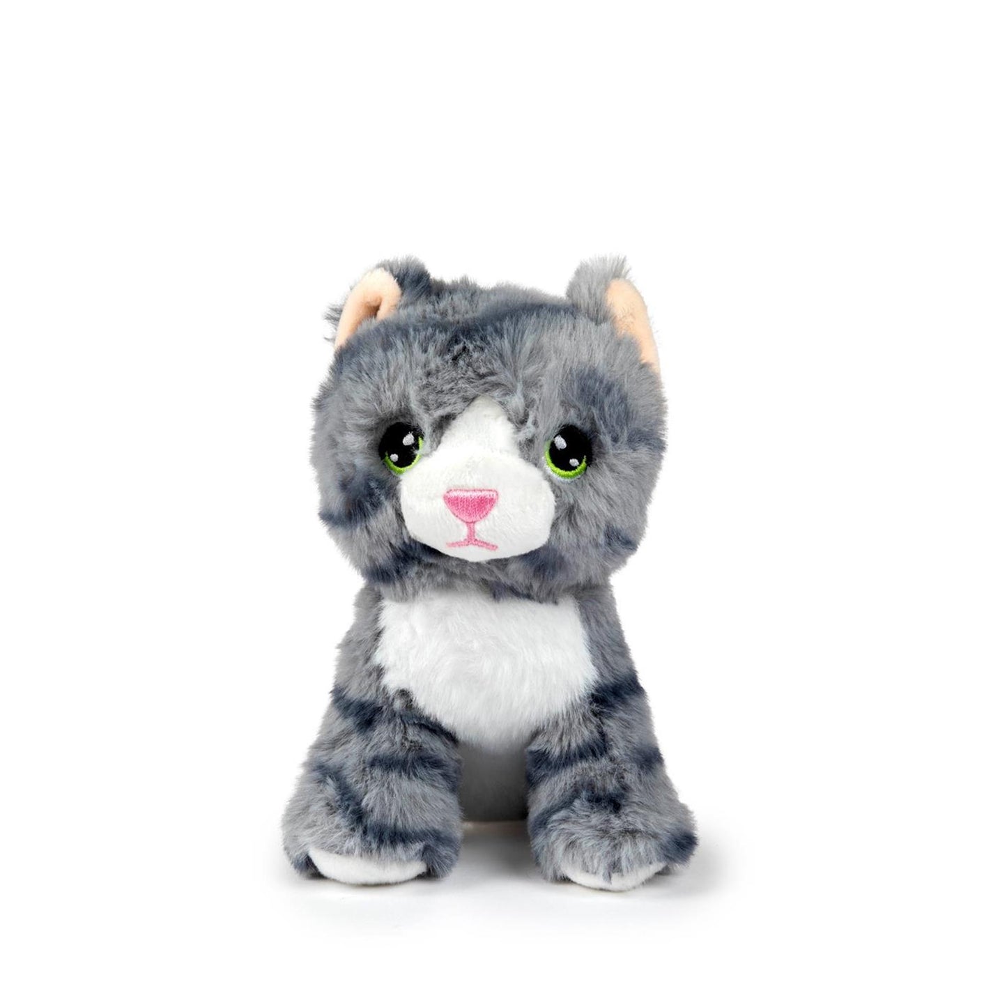 Toi-toys pluche kat -kitten- 15cm 4ass