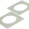 Renson 1006426 - set 2 st.pvc afdekplaten 7031 wit ø 100 | 5 stuks