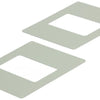 Renson 1006429 - set 2 st.pvc afdekplaten 7032 wit 110x55mm | 5 stuks
