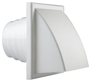 Renson 1006383 - dampkaprooster 1 klep 741 dia pvc ral 9010 ø100-130 | 2 stuks - afbeelding 1