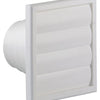 Renson 1006385 - dampkaprooster 4 klep 742 dia pvc ral 9010 ø100-130 | 2 stuks