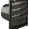 Renson 1006386 - dampkaprooster 4 klep 742 dia pvc ral 8019 ø100-130 | 2 stuks