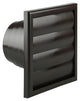 Renson 1006386 - dampkaprooster 4 klep 742 dia pvc ral 8019 ø100-130 | 2 stuks