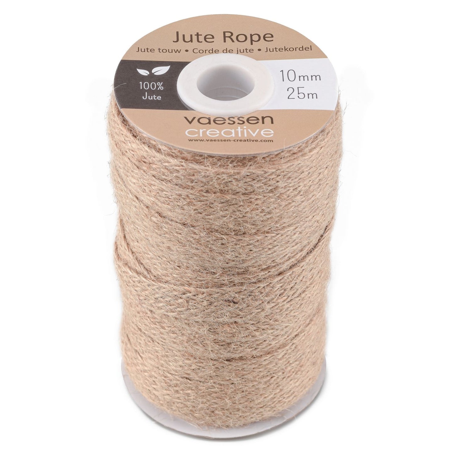 Vaessen creative • jute touw naturel 10mmx25m