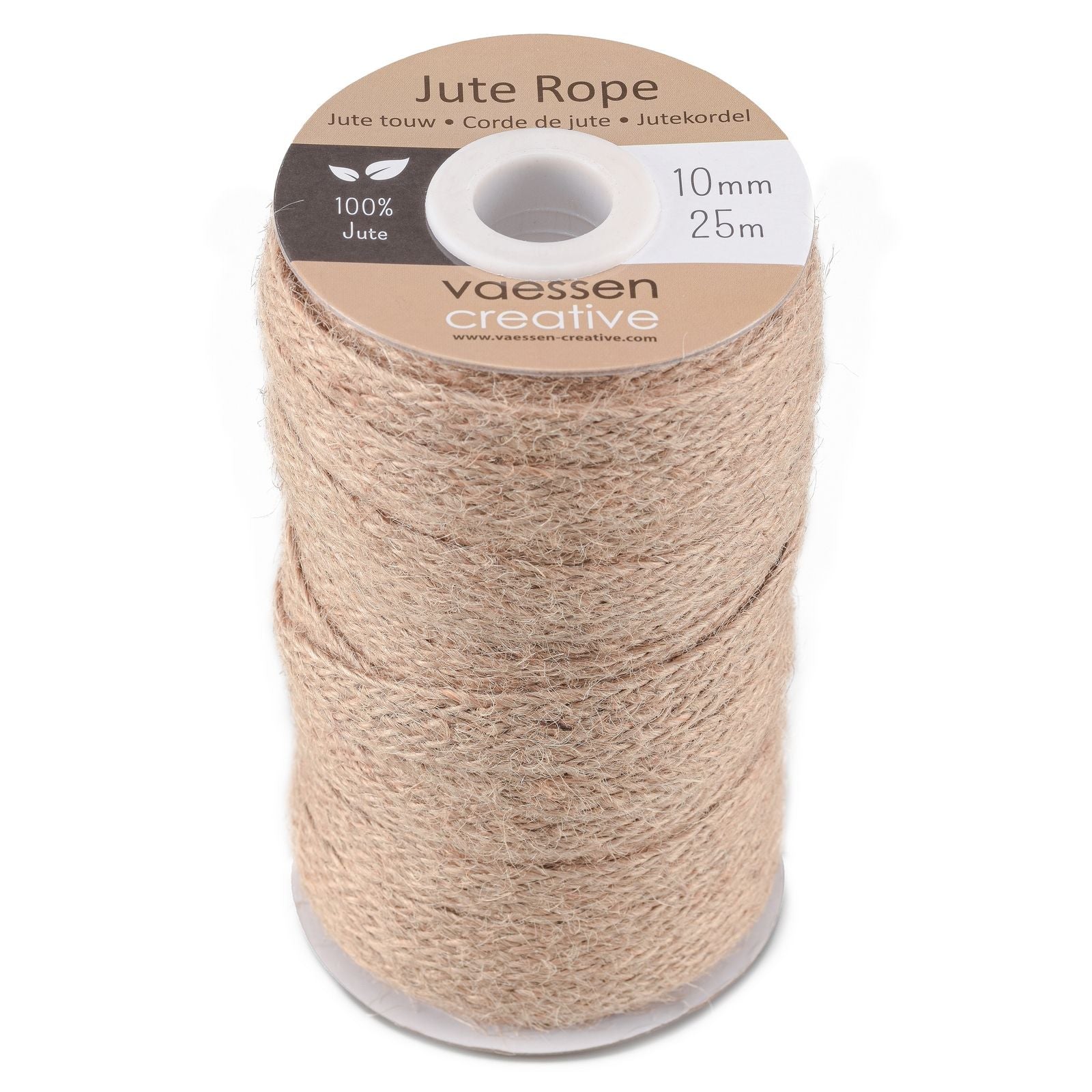 Vaessen creative • jute touw naturel 10mmx25m