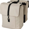 Fastrider jaxx ii dubbele fietstas - basics mik - fietstassen 28l - waterafstotend - grijs