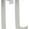 Renson 1006420 - set 2 st.pvc bevestigings- beugels 7023 wit 204x60mm | 5 stuks