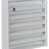 Renson 1013926 - opbouw muurrooster alu wit 431 165x165mm | 2 stuks