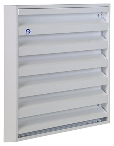 Renson 1014554 - opbouw muurrooster alu wit 431 225x225mm | 2 stuks