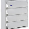 Renson 1013878 - lamellenrooster alu wit 433 173x173mm | 2 stuks