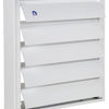Renson 1013879 - lamellenrooster alu wit 433 210x210mm | 2 stuks