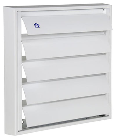 Renson 1013879 - lamellenrooster alu wit 433 210x210mm | 2 stuks