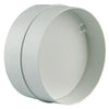 Renson 1008568 - pvc verbindingsstuk + terugslag klep 7007 wit diam. 125mm | 2 stuks
