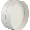 Renson 1008569 - pvc verbindingsstuk + terugslag klep 7007 ø. 150mm - wit | 2 stuks