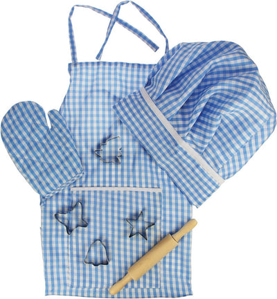 Bigjigs chef's keukenset blauw