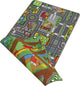 Paradiso home entertainment speeltapijt duo 80x120cm - ( straatplattegrond en boerderij aan de andere kant )