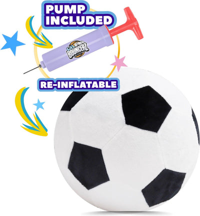 Eolo lit'l biggie bouncerz voetbal - opblaasbare speelgoedbal