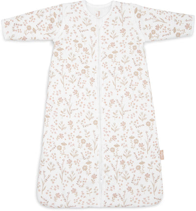 Jollein slaapzak baby met afristbare mouw 90cm - bloomy