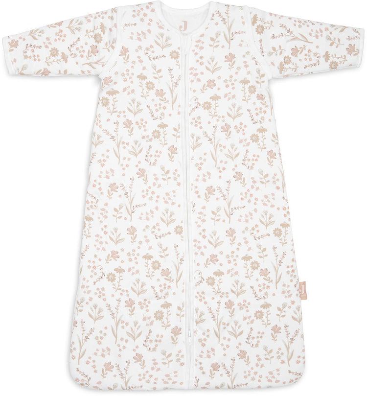 Jollein slaapzak baby met afristbare mouw 110cm - bloomy