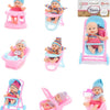 Beau-beau baby beau mini babypop zittend, 12cm