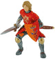 Bullyland 80786 – speelfiguur prins met zwaard rood – ca. 8cm – levensecht en detailrijk vormgegeven – ideaal als fantasiefiguur, decoratie of klein cadeautje voor kinderen vanaf 3 jaar
